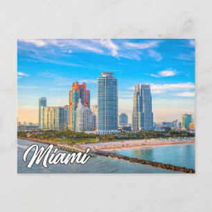 Miami, Florida, United States Postcard
