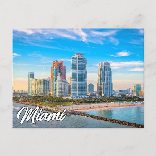 Miami Florida United States Postcard
