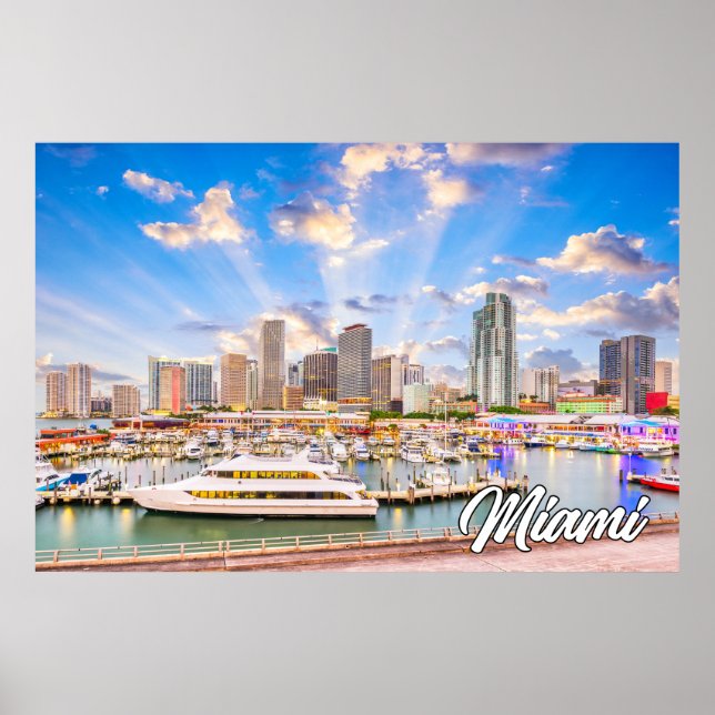 Miami, Florida, United States Poster (Front)