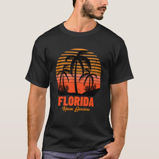 Miami Gardens Florida T-Shirt (Front)