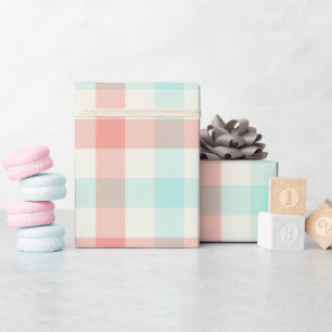 Miami Gingham - Wrapping Paper