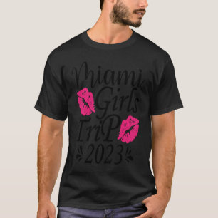 Miami Girls Trip 2023 Bachelorette Party T-Shirt