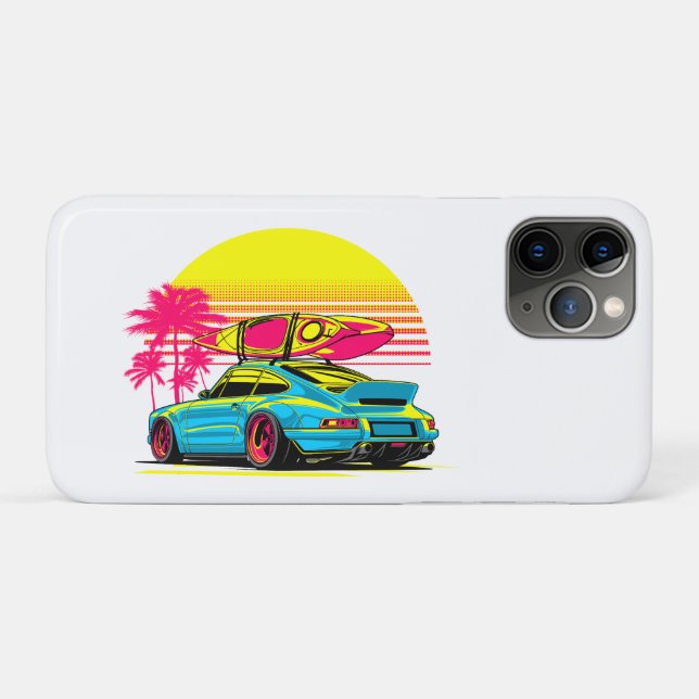 MIAMI GT SUMMER VIBES Case-Mate iPhone CASE (Back (Horizontal))