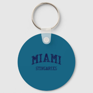 Miami High School Hs Miami Artwork Keychain