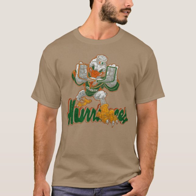 Miami Hurricanes funny 1 T-Shirt (Front)