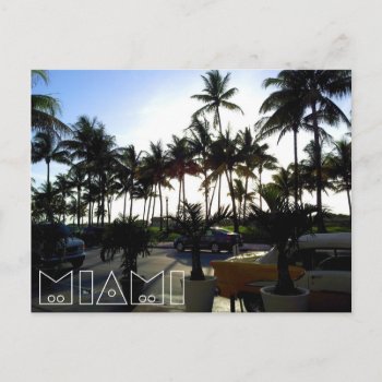 Miami Ii Postcard by Michaelcus at Zazzle
