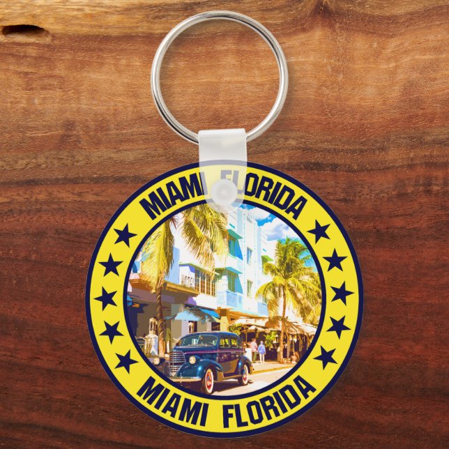 Miami                                              keychain (Front)
