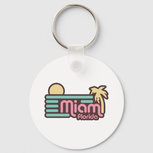 Miami Keychain