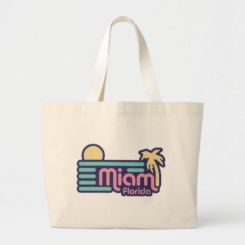 Miami Large Tote Bag