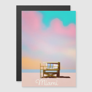 Miami Lifeguard Travel poster