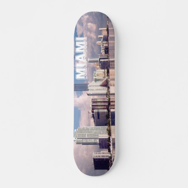 Miami Longboard Skateboard (Front)