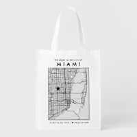 Miami Love Locator | City Map Wedding Welcome