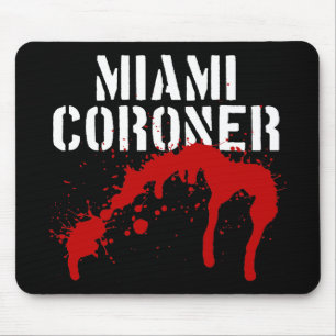 Miami Metro PD Coroner Mouse Pad
