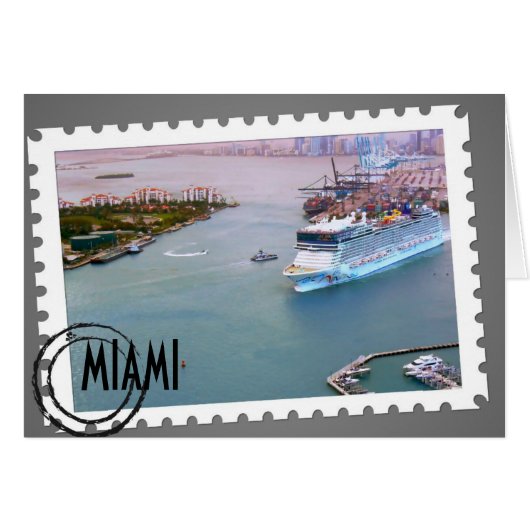 ~Miami~ MIAMI CARD, CUSTOMIZE IT! Cards (Front Horizontal)