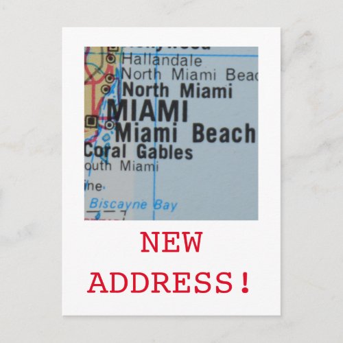 Miami New Address announcement