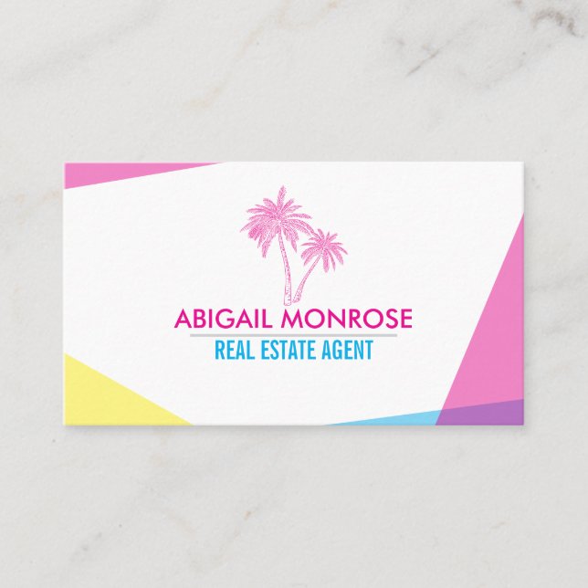 Miami Nights Business Card (Front)