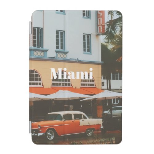 Miami Ocean Drive  Travel Souvenir iPad Mini Cover