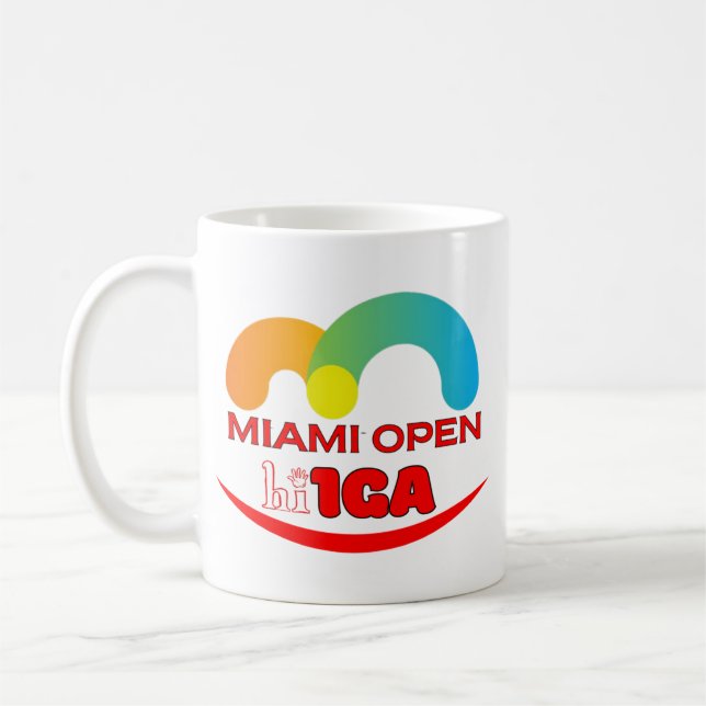 Miami Open  Coffee Mug (Left)