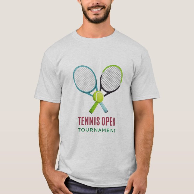 Miami Open Tennis Tournament T-Shirt (Front)