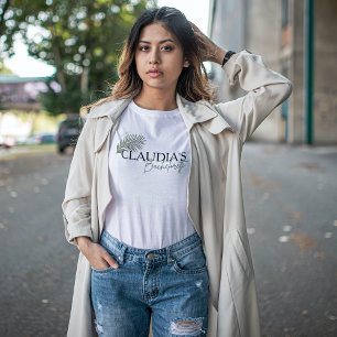 Miami Palm Custom Name Bride Bachelorette Party T-Shirt