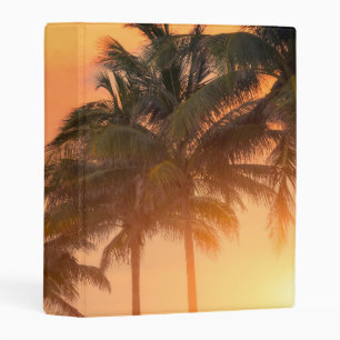 Miami Palms Mini Binder