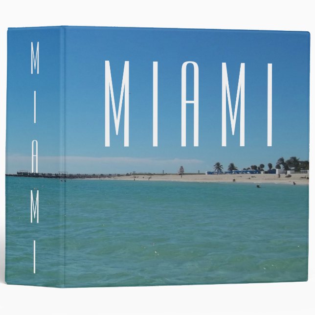 Miami Photo Album Binder (Front/Spine)