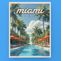 Miami Pool Vintage