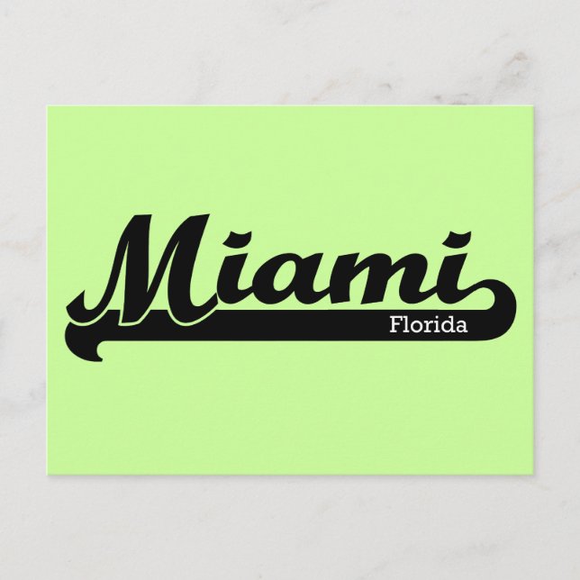 Miami Postcard (Front)