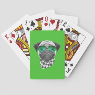 Miami Pug Poker Cards