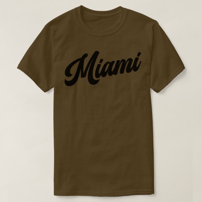 Miami Retro Inter Miami Soccer T-Shirt (Design Front)