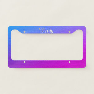 Miami Shine Personal License Plate Frame