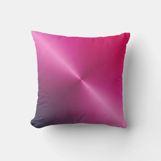 Miami Shine Throw Pillow (Front)