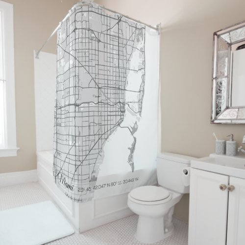 Miami Shower Curtain