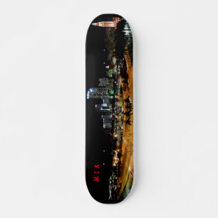 ~Miami Skyline~ MIA SKATE DECK, CUSTOMIZE IT! Skateboard Deck
