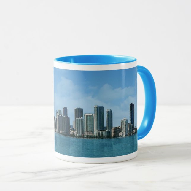 Miami Skyline Mug (Front Right)