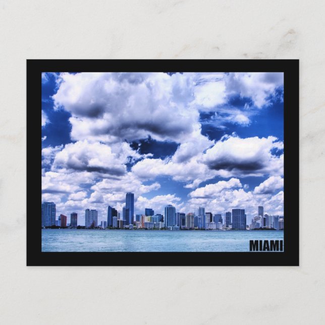 Miami skyline - Postcard (Front)