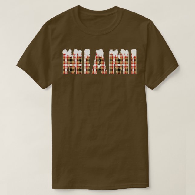 Miami Snow T-Shirt (Design Front)
