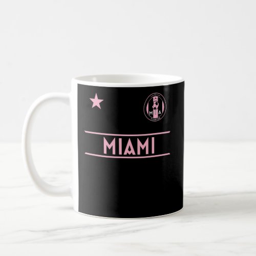 Miami Soccer Jersey Original Fan _ Mini Badge Coffee Mug