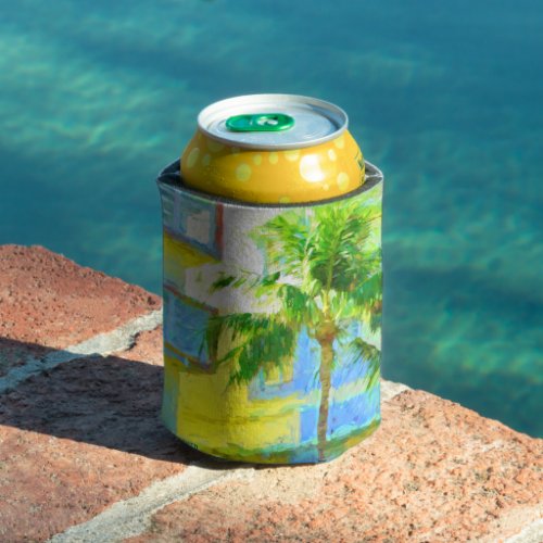 Miami South Beach Can Cooler