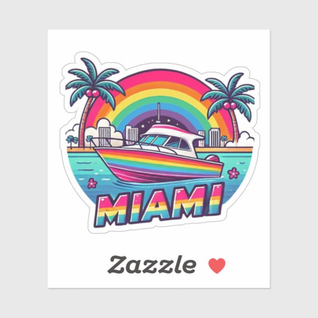 Miami Sticker (Sheet)