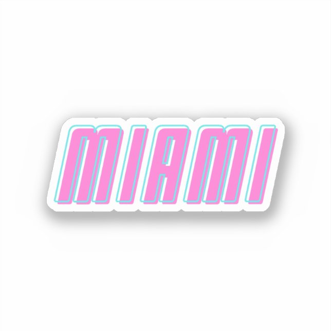 Miami Sticker (Front)