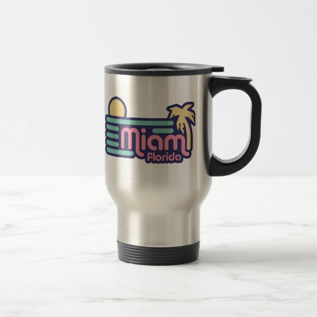 Miami Travel Mug (Right)