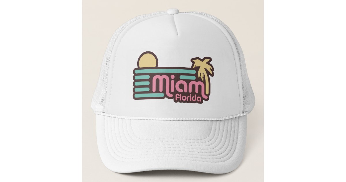 Miami Sippers Custom Trucker Hat