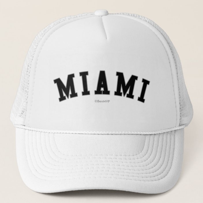 Miami Trucker Hat