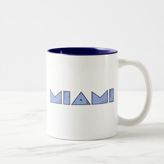 miami Two-Tone coffee mug