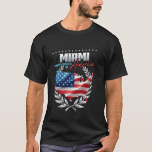 Miami United States of America Souvenir T-Shirt