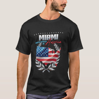 Miami United States of America Souvenir T-Shirt