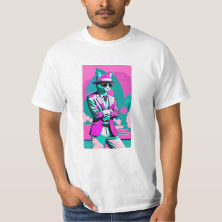 Miami Vice Cat  T-Shirt