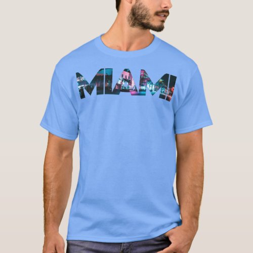 Miami Vice Florida US America Vacation Gift Idea  T_Shirt