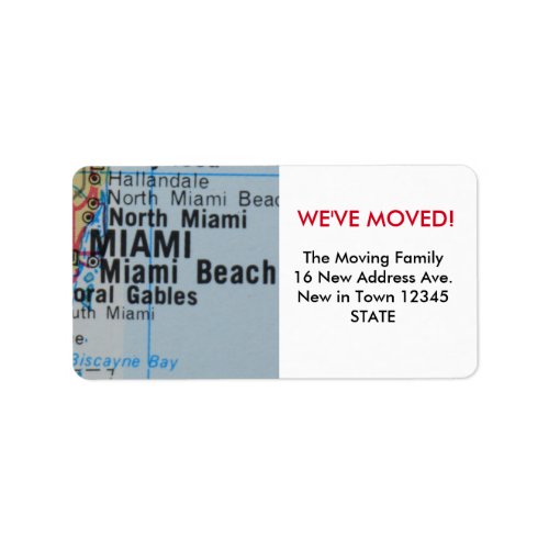 Miami Weve Moved label